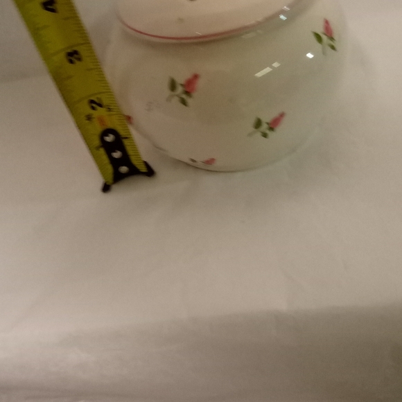 Teleflora Potpourri Ceramic Dish Rose Buds Pattern - Picture 4 of 7